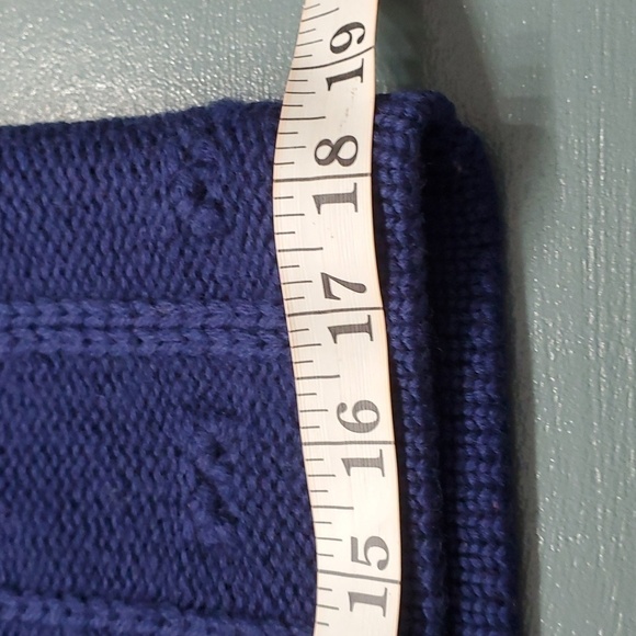 JAYS, Fully Fashioned Vintage 100% virgin wool. Royal blue cardigan. MED… - Picture 12 of 15